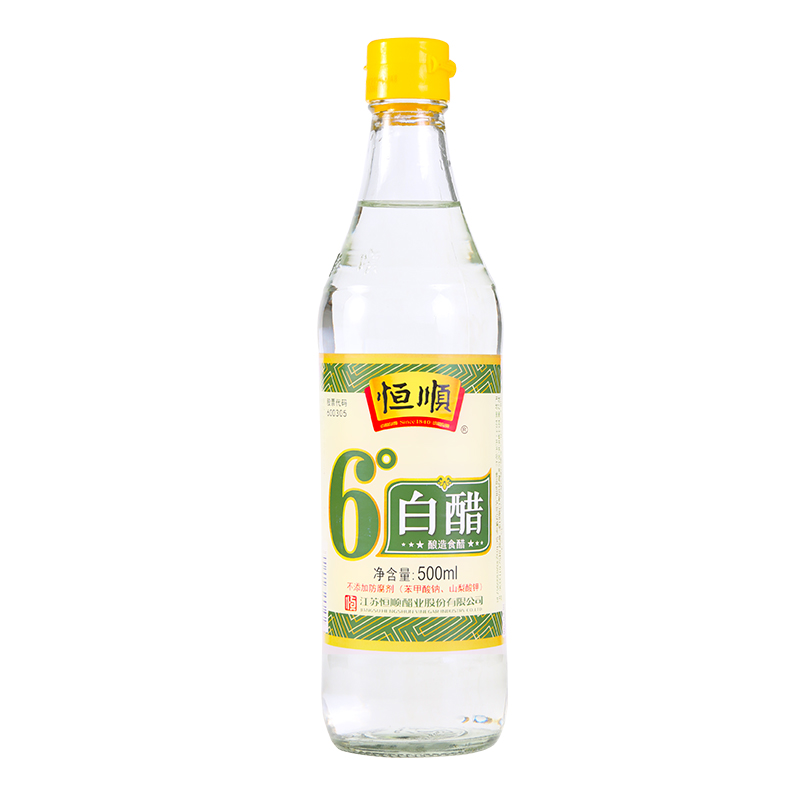 恒顺6度白醋500ml/瓶 1瓶-众采生鲜商城