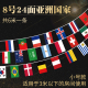 8号(小号)  亚洲国家串旗(已串好 长6米)